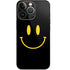 Black Happy Face iPhone 14 Pro Skin