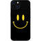 Black Happy Face iPhone 14 Skin