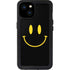 Black Happy Face iPhone 15 Plus Waterproof Case
