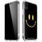 Black Happy Face iPhone XR Clear Case