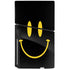 Black Happy Face PS5 Slim Disk Console Skin
