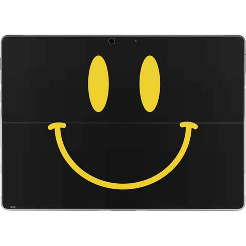 Black Happy Face Surface Pro 8 Skin