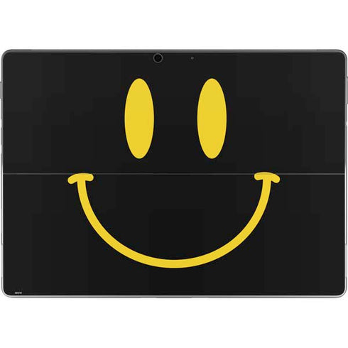 Black Happy Face Surface Pro 9 Skin