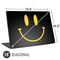 Black Happy Face Universal Laptop 18in (14.6 x 10.6in) Skin