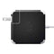 Specialty Vinyl Black Hex Texture 85W Power Adapter (15 and 17 inch MacBook Pro Charger) Skin