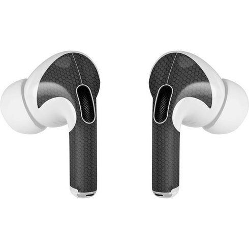 Specialty Vinyl Black Hex Texture AirPods Pro 2nd Gen Skin