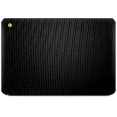 Specialty Vinyl Black Hex Texture HP Chromebook Skin
