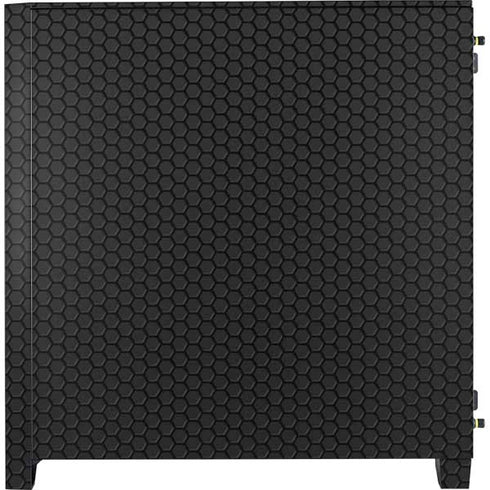 Specialty Vinyl Black Hex Texture Corsair 4000D Tempered Glass Mid-Tower ATX Case Skin