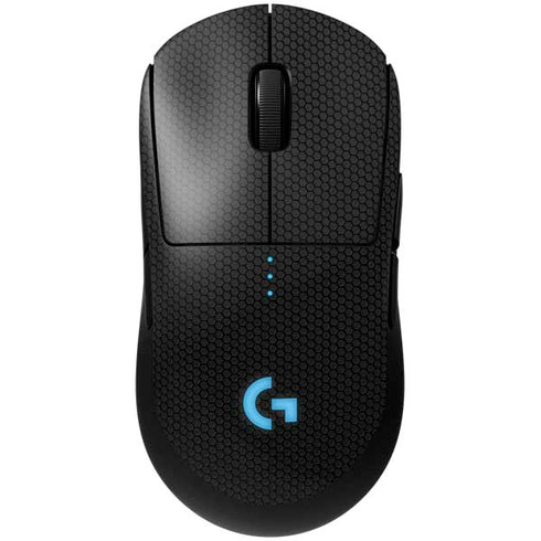 Specialty Vinyl Black Hex Texture G Pro Wireless Gaming Mouse Skin