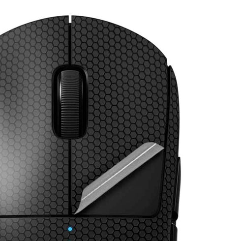 Specialty Vinyl Black Hex Texture G Pro Wireless Gaming Mouse Skin