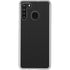 Specialty Vinyl Black Hex Texture Galaxy A21 Clear Case