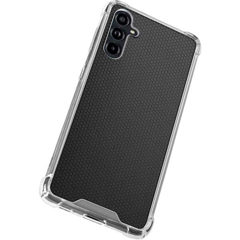 Specialty Vinyl Black Hex Texture Galaxy A54 5G Clear Case