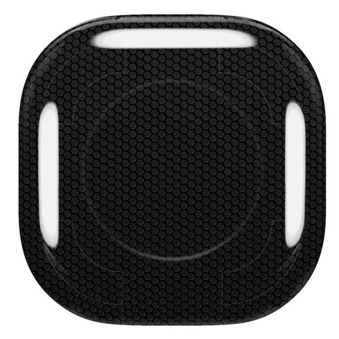 Specialty Vinyl Black Hex Texture Galaxy Buds Live Skin