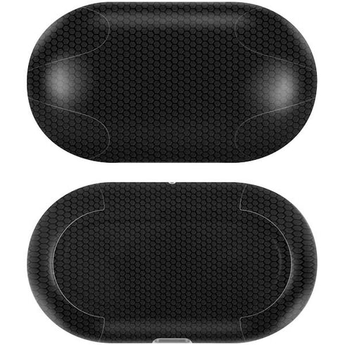 Specialty Vinyl Black Hex Texture Galaxy Buds Plus Skin