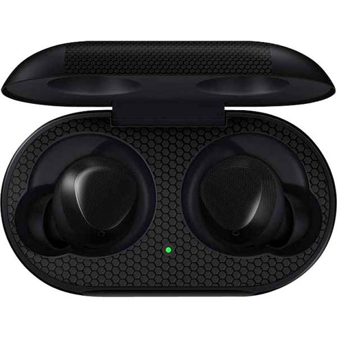 Specialty Vinyl Black Hex Texture Galaxy Buds Skin