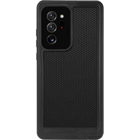 Specialty Vinyl Black Hex Texture Galaxy Note20 Ultra 5G Waterproof Case