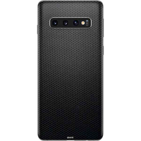 Specialty Vinyl Black Hex Texture Galaxy S10 Skin