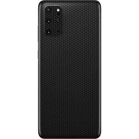 Specialty Vinyl Black Hex Texture Galaxy S20 Plus Skin