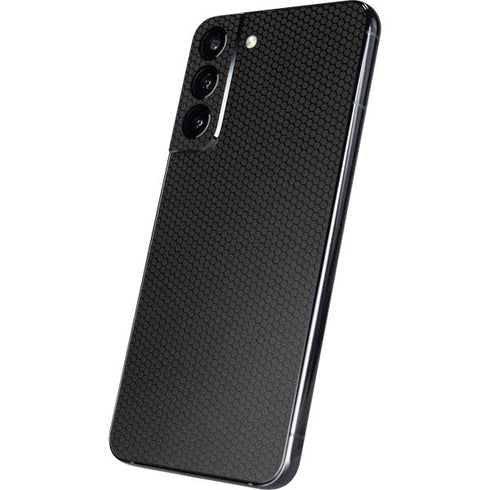 Specialty Vinyl Black Hex Texture Galaxy S22 Plus Skin