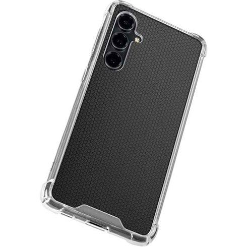 Specialty Vinyl Black Hex Texture Galaxy S23 FE Clear Case