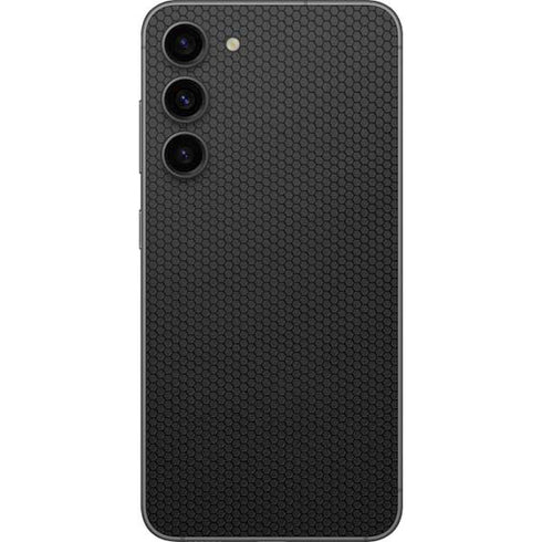 Specialty Vinyl Black Hex Texture Galaxy S23 Plus Skin