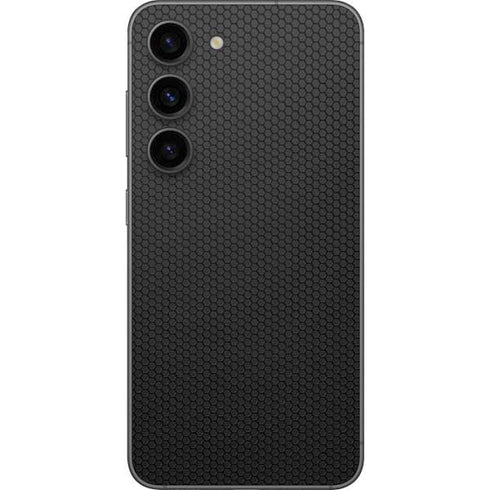 Specialty Vinyl Black Hex Texture Galaxy S23 Skin
