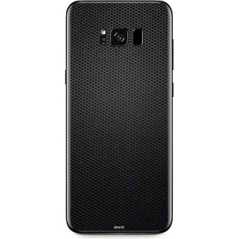 Specialty Vinyl Black Hex Texture Galaxy S8 Plus Skin