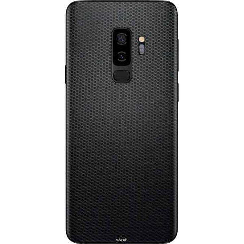 Specialty Vinyl Black Hex Texture Galaxy S9 Plus Skin