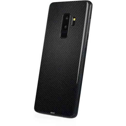 Specialty Vinyl Black Hex Texture Galaxy S9 Plus Skin