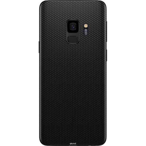 Specialty Vinyl Black Hex Texture Galaxy S9 Skin