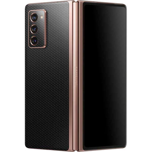 Specialty Vinyl Black Hex Texture Galaxy Z Fold2 5G Skin