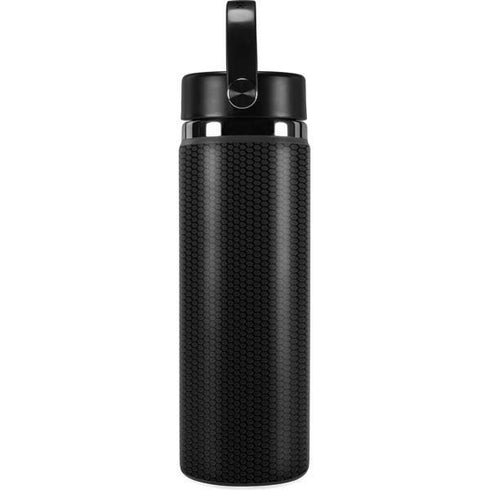 Specialty Vinyl Black Hex Texture Hydro Flask 20oz Wide Mouth Skin