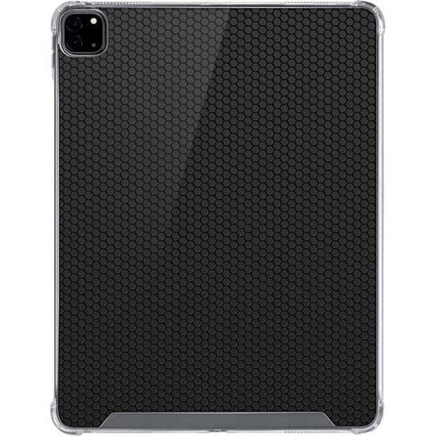 Specialty Vinyl Black Hex Texture iPad Pro 12.9in (2020) Clear Case