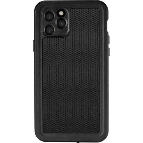 Specialty Vinyl Black Hex Texture iPhone 11 Pro Waterproof Case