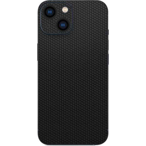 Specialty Vinyl Black Hex Texture iPhone 13 Mini Skin