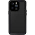 Specialty Vinyl Black Hex Texture iPhone 14 Pro Waterproof Case
