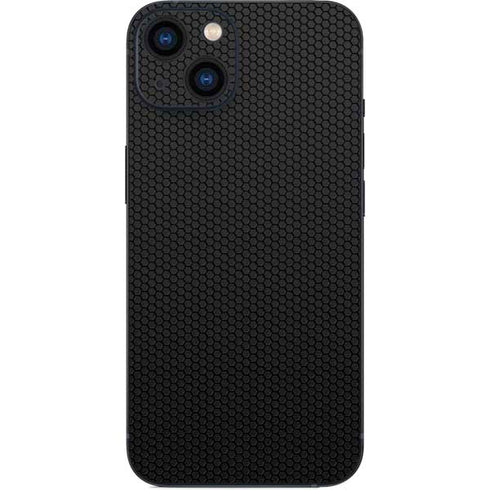 Specialty Vinyl Black Hex Texture iPhone 14 Skin