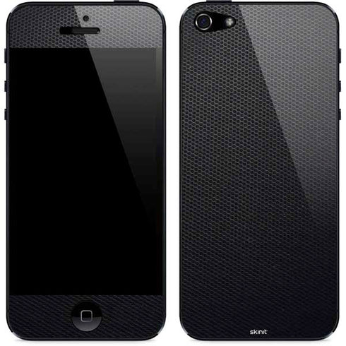 Specialty Vinyl Black Hex Texture iPhone 5/5s/5SE Skin