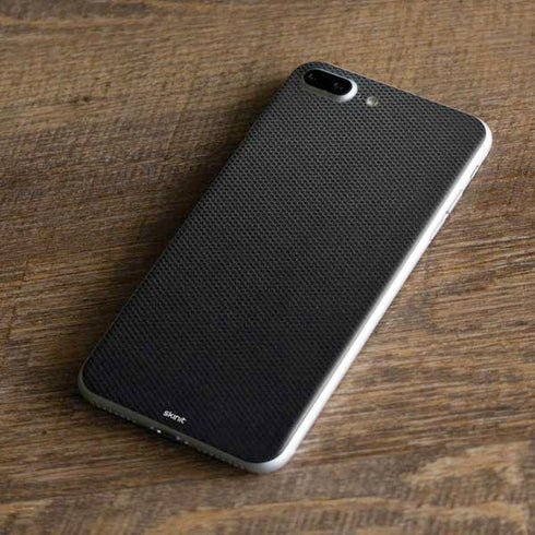 Specialty Vinyl Black Hex Texture iPhone 8 Plus Skin