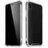 Specialty Vinyl Black Hex Texture iPhone XR Clear Case