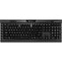 Specialty Vinyl Black Hex Texture K95 RGB PLATINUM Mechanical Gaming Keyboard Skin