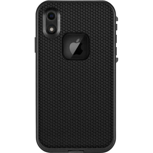 Specialty Vinyl Black Hex Texture LifeProof Fre iPhone Skin