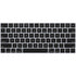 Specialty Vinyl Black Hex Texture Magic Keyboard Skin