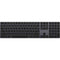Specialty Vinyl Black Hex Texture Magic Keyboard with Numeric Keypad Skin