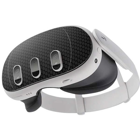 Specialty Vinyl Black Hex Texture Meta Quest 3 Skin