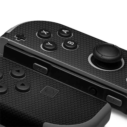 Specialty Vinyl Black Hex Texture Nintendo Joy-Con (L/R) Controller Skin