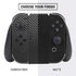 Specialty Vinyl Black Hex Texture Nintendo Switch Bundle Skin