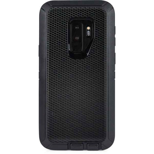 Specialty Vinyl Black Hex Texture Otterbox Defender Galaxy Skin