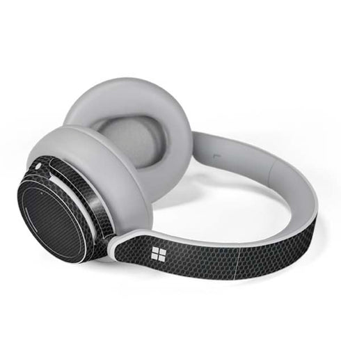Specialty Vinyl Black Hex Texture Surface Headphones Skin