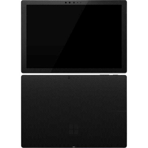 Specialty Vinyl Black Hex Texture Surface Pro 7 Skin